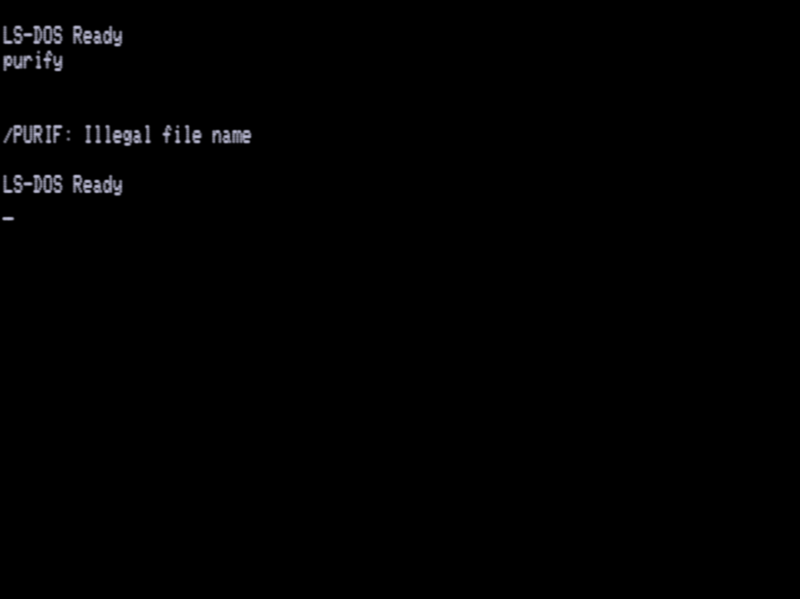 Screen shot